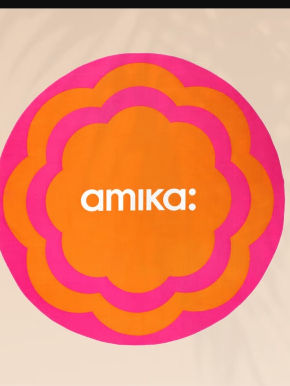 Amika Round Towel